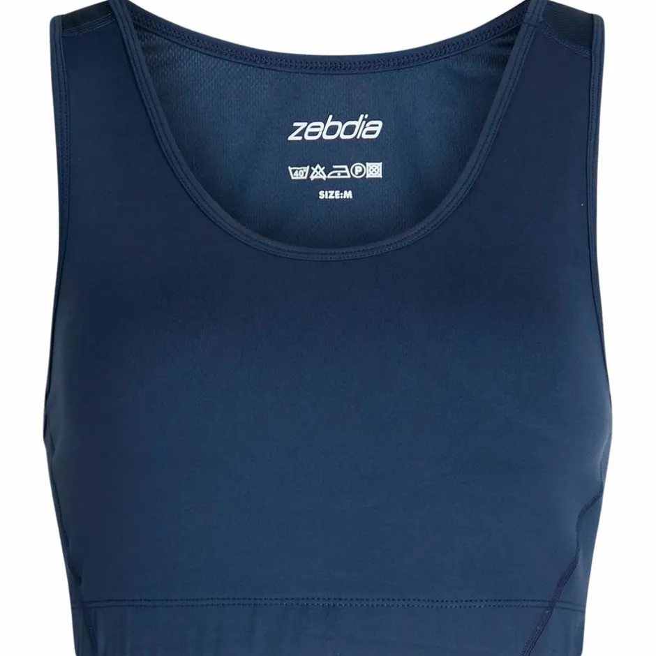 Outlet Zebdia Dame Sports BH - Navy