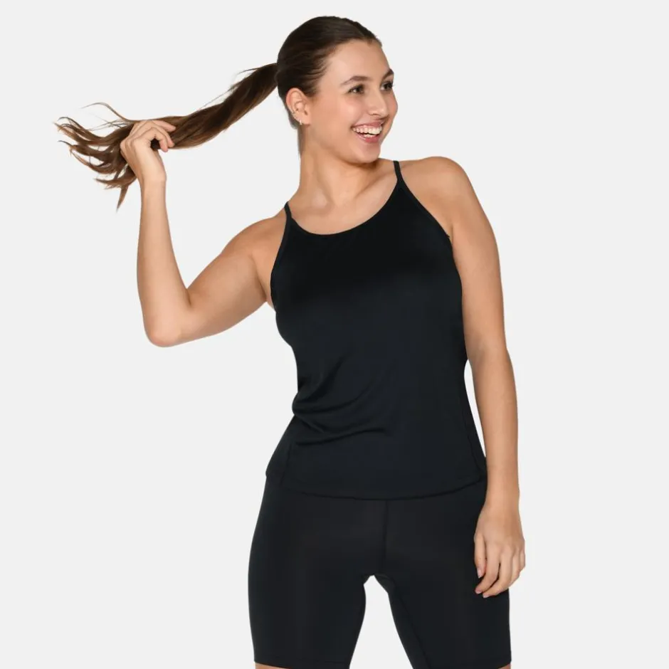 Clearance Zebdia Dame Top - Black