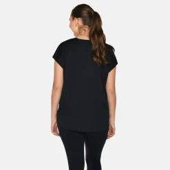 Hot Zebdia Dame Trænings t-shirt - Black