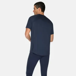 Sale Zebdia Herre Trænings t-shirt - Navy